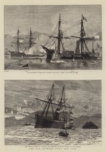 A guerra entre o Chile e o Peru